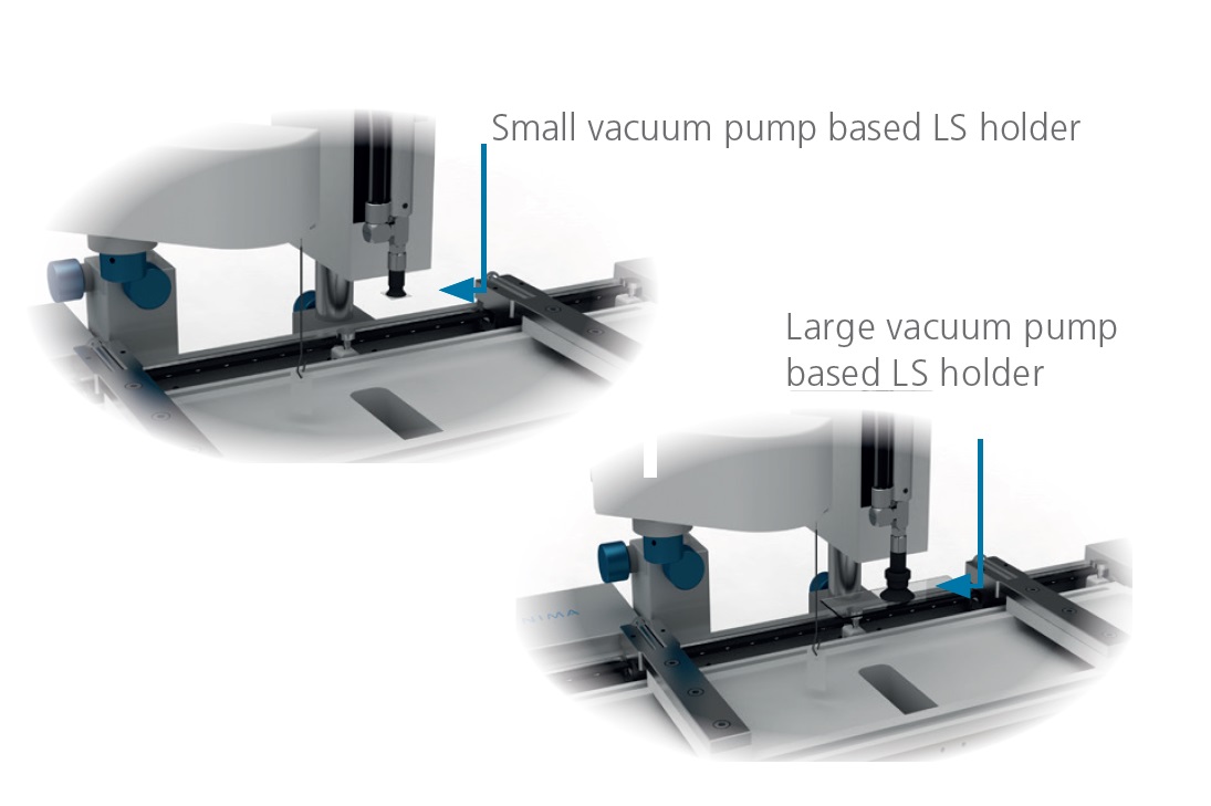 Vacuum pump based horizontal dipping clamp (Langmuir-Schaefer)